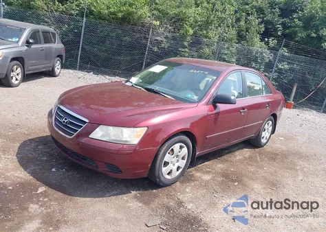2009 Hyundai Sonata Gls из США, поврежденный, VIN 5NPET46CX9H568715